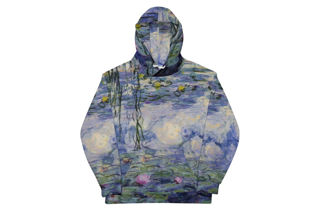 Claude Monet Water Lilies Sweater | Artistic Wearable Art
