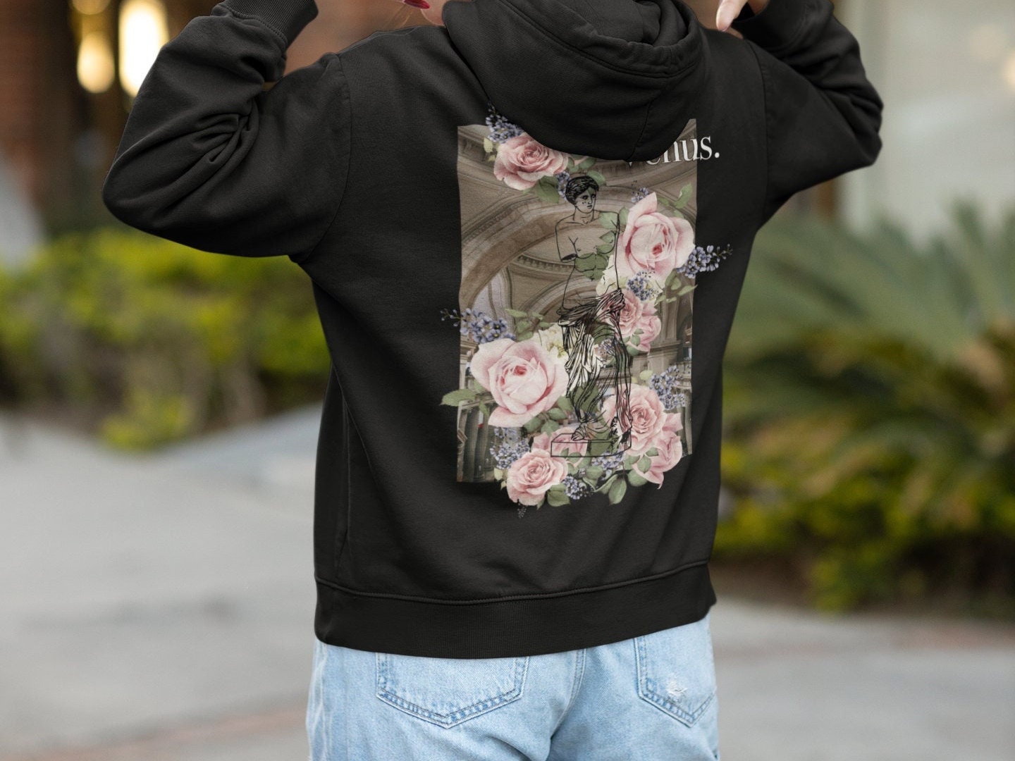 Venus De Milo Hoodie Aesthetic Art Unisex Hoodie Backprint Sweatshirt Art Collage Etsy UK