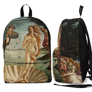 Birth of Venus Rucksack – Hommage an Sandro Botticelli Art Lover Laptop-Rucksack