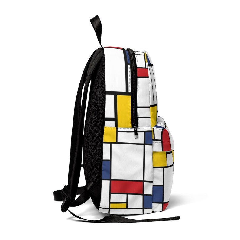 Modrinth Backpack Tribute to Mondrian Art Backpack Women Backpack Men Backpack | Etsy