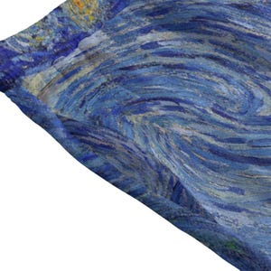 Van Gogh Starry Night Art Swim Shorts - Quick Dry Aesthetic Beach Trunks - Museumcore Summer Wear image 4