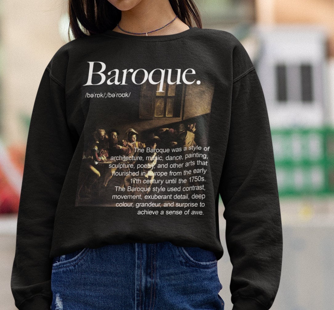 Caravaggio Sweatshirt Unisex Calling of St Matthew Baroque - Etsy