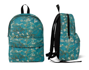 Van Gogh Rucksack – Mandelblüten-Kunstrucksack