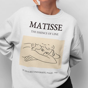 Tribute to Matisse Sweatshirt - Aesthetic Art Unisex Hoodie %100 High Quality Cotton