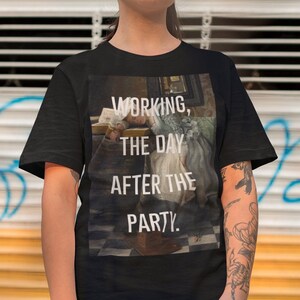 Camisa de arte vintage – Camisa unissex engraçada de arte rave% 100 algodão de alta qualidade