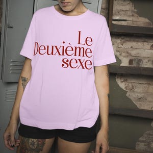 Simone De Beauvoir Shirt, Feministische Filosofie Radicaal Feminisme Socialistisch Marxistisch Socialisme Tee Gift Kleding% 100 Hoge kwaliteit katoen