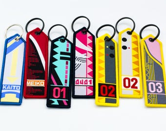 Vocaloid Embroidered Jet Tags