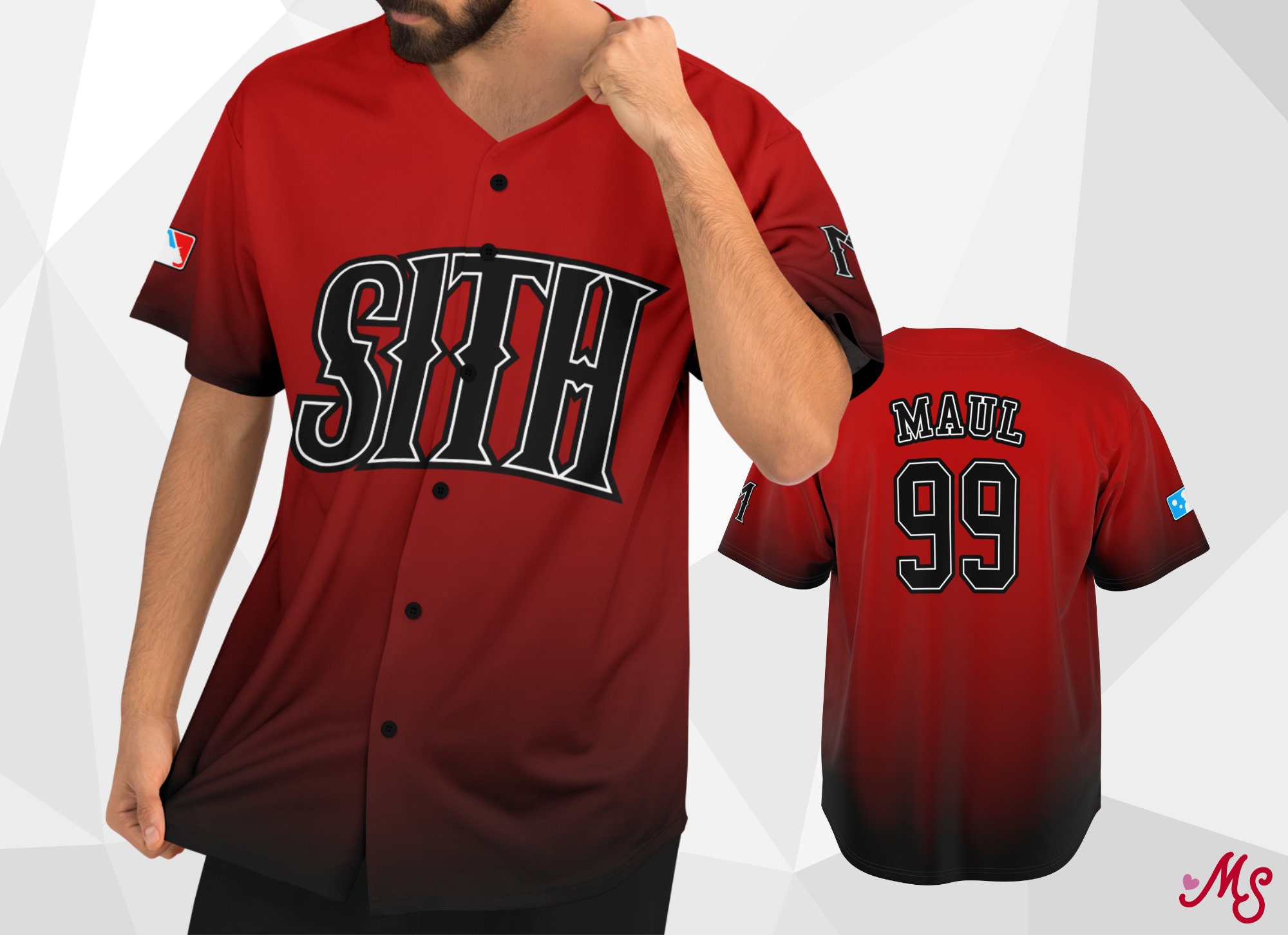 Sith Baseball Jersey - Etsy