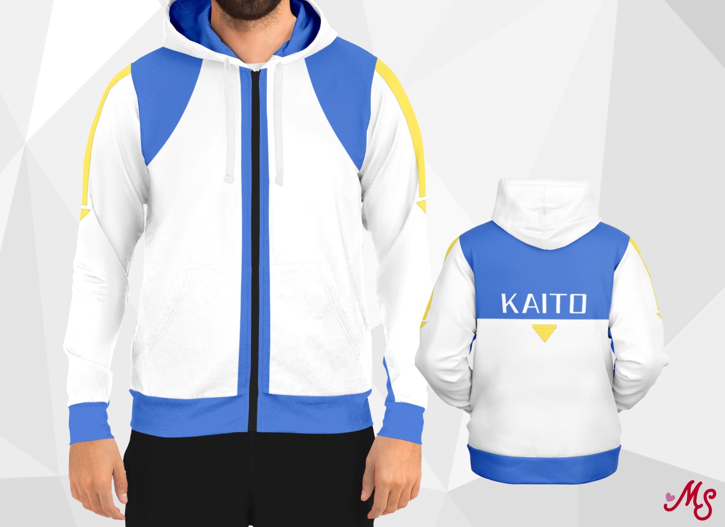 トップス kaito KAITO Zip-up Hoodie - Etsy