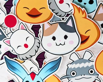 Final Fantasy Minion Stickers