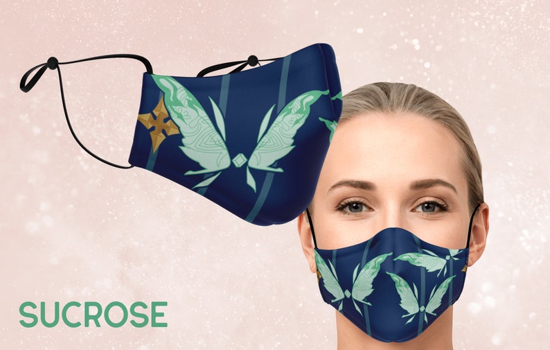 Genshin Impact Mondstadt Character Masks Etsy