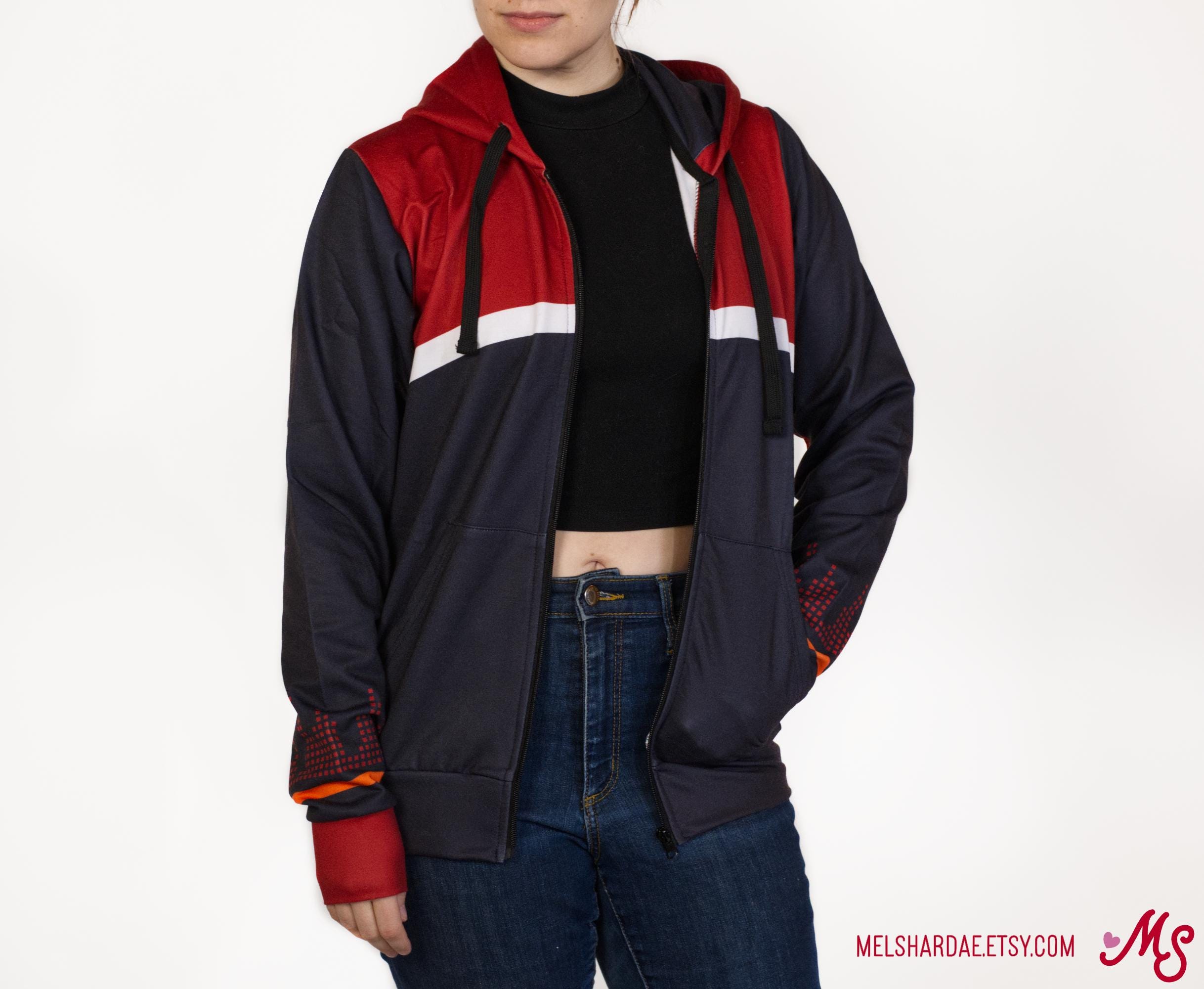 MEIKO Zip-up Hoodie - Etsy