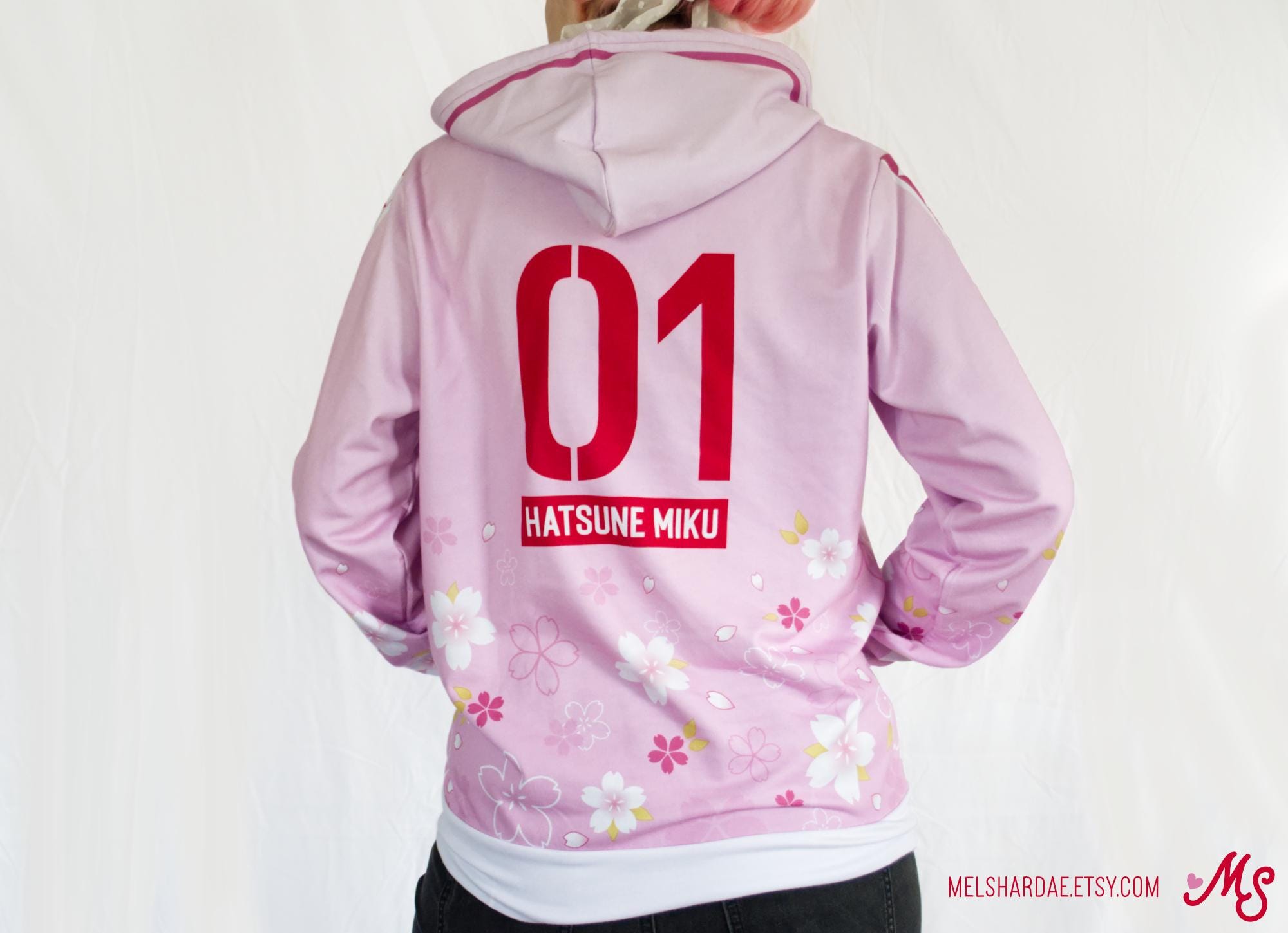 Sakura Miku Zip Hoodie - Etsy