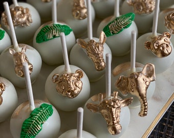 Safari Cake Pops Etsy
