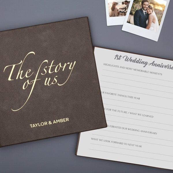 Anniversary Journal Etsy