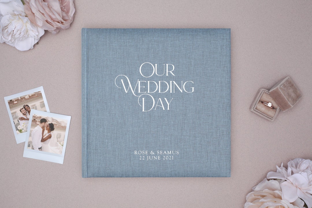 Personalized Wedding Photo Album, Gift for the Newlyweds, Wedding