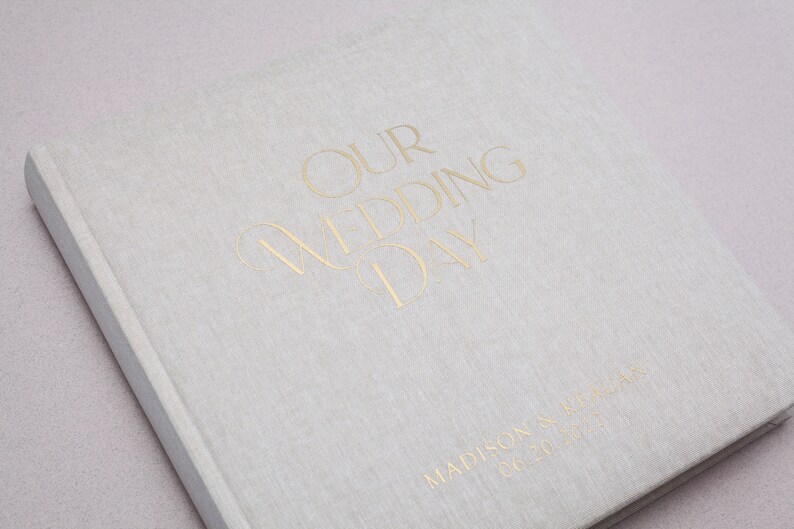 Personalized Wedding Photo Album Gift for the Newlyweds Etsy