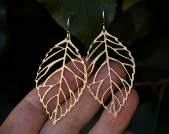 Skeleton Leaf Earring/Skeleton LeafJewelry/Leaf Earring/Leaf Jewelry/Leaf Skeleton Earring/Autumn Earring/Fall Earring/Autumn Jewelry/Fall