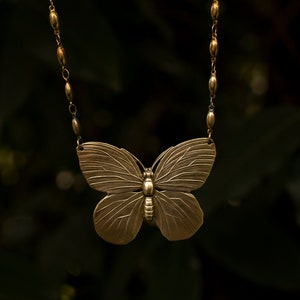 Butterfly Necklace/Butterfly Jewelry/Moon Goddess Necklace/All Size Necklace/Plus Size Jewelry/Transformation/Goddess Jewelry/Witch Necklace