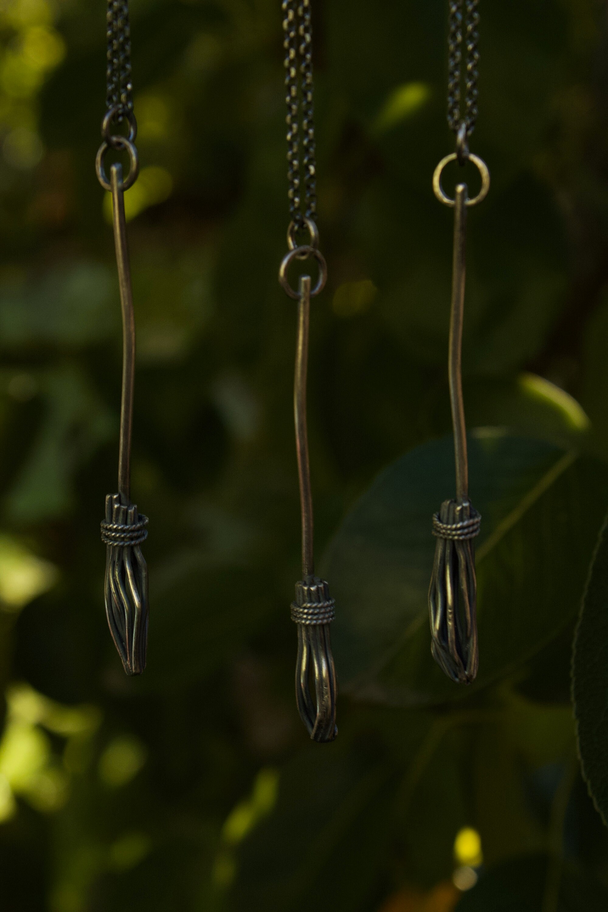Broom Necklace/Witch Necklace/Broom Pendant/Witches Broom Etsy