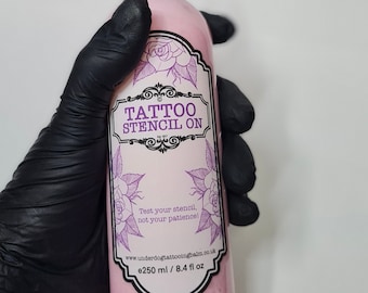 1x 250ml | 8.4 oz Tattoo stencil on| stencil glue | thermal carbon paper tattoo stencil solution