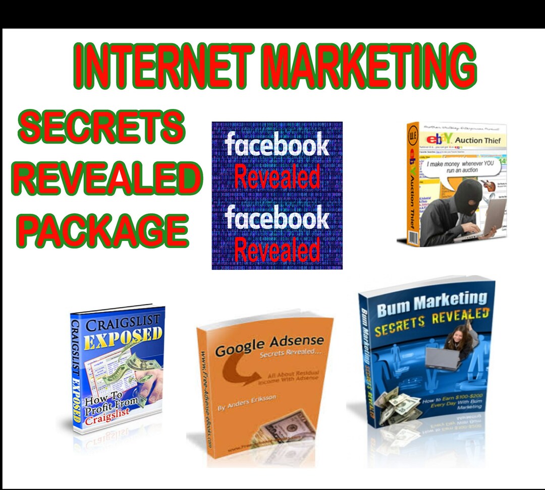 Marketing SECRETS Revealed 5 Book Package. Time Tested Secrets