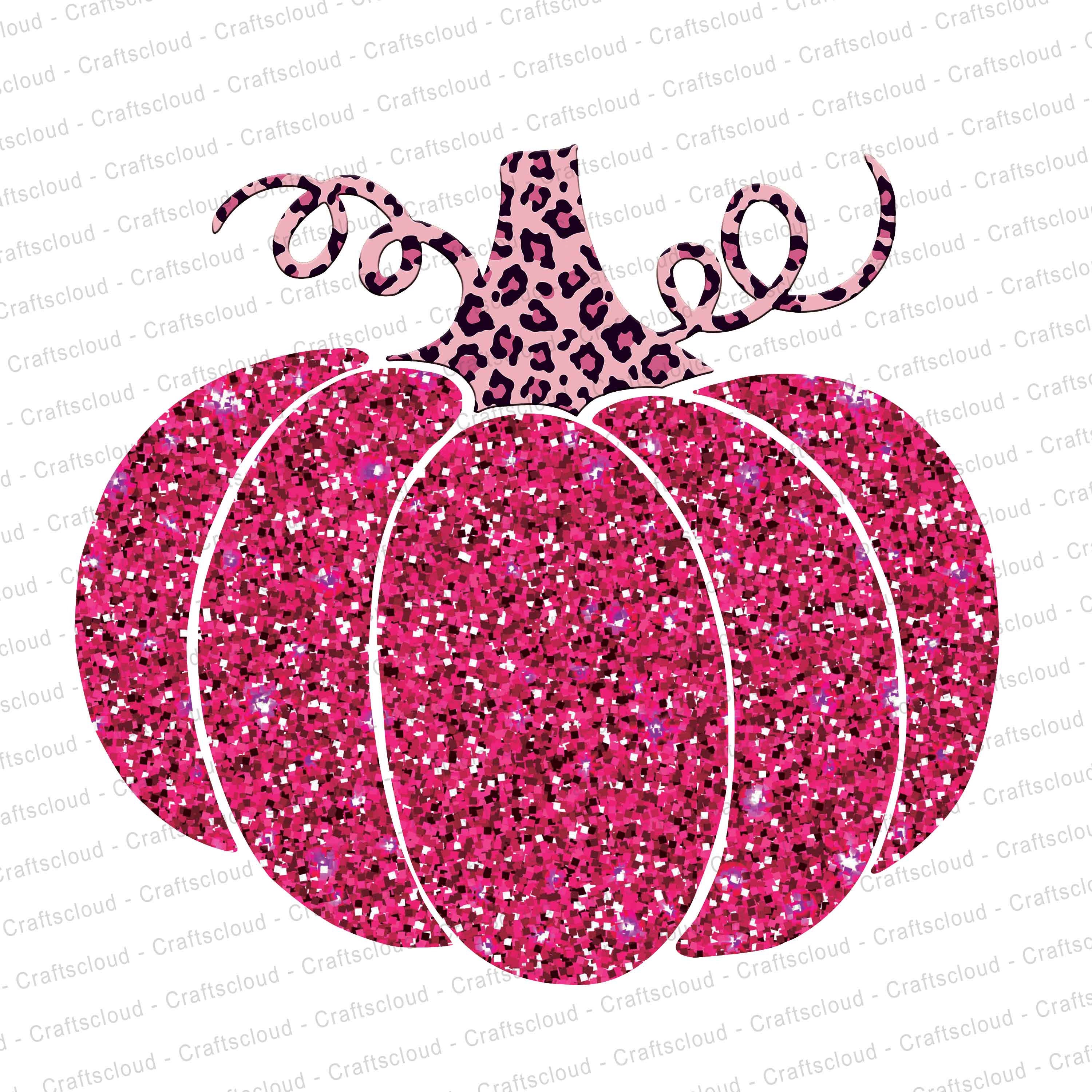 Teacher Gifts — Pink Glitter Pumpkins