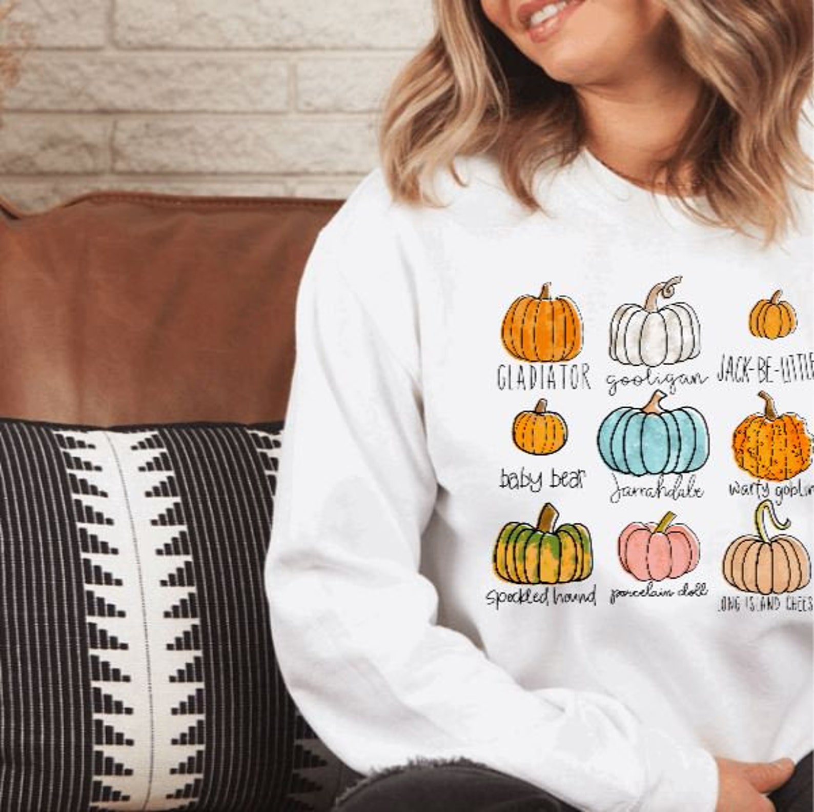 Pumpkin Variety Sweater / Pumpkin Sweatshirt / Pumpkin Variety | Etsy