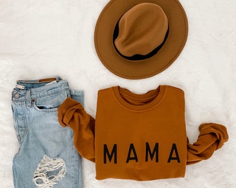 MAMA crew (nutmeg/black)