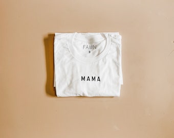 MAMA small print tee