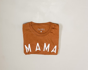 MAMA pumpkin spice tee