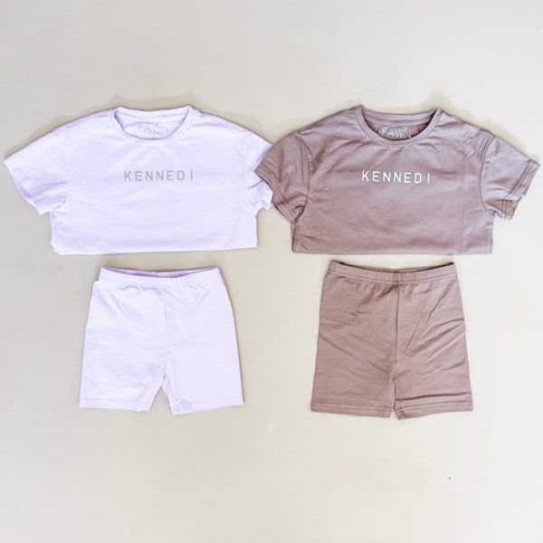 MINI biker short set