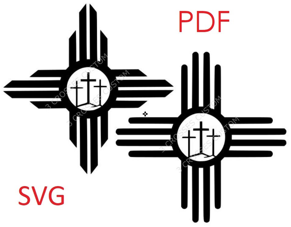 ZIA THREE CROSSES - Etsy