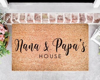 Custom Family Doormat, Personalized, Gift for all occasions