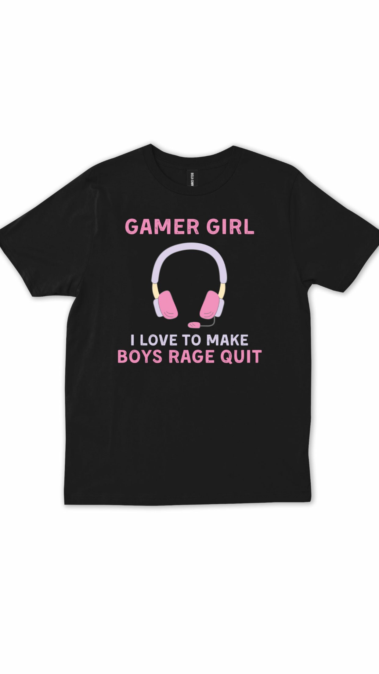 Girl Gamer Gamers I Make Boys Rage Quit Video Game T-Shirt