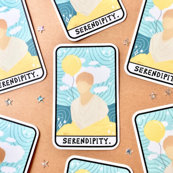 BTS Jimin Serendipity Tarot Card - Vinyl Sticker