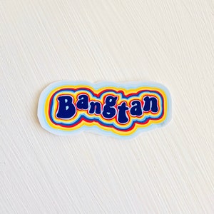 BTS Retro Bangtan - Vinyl Sticker