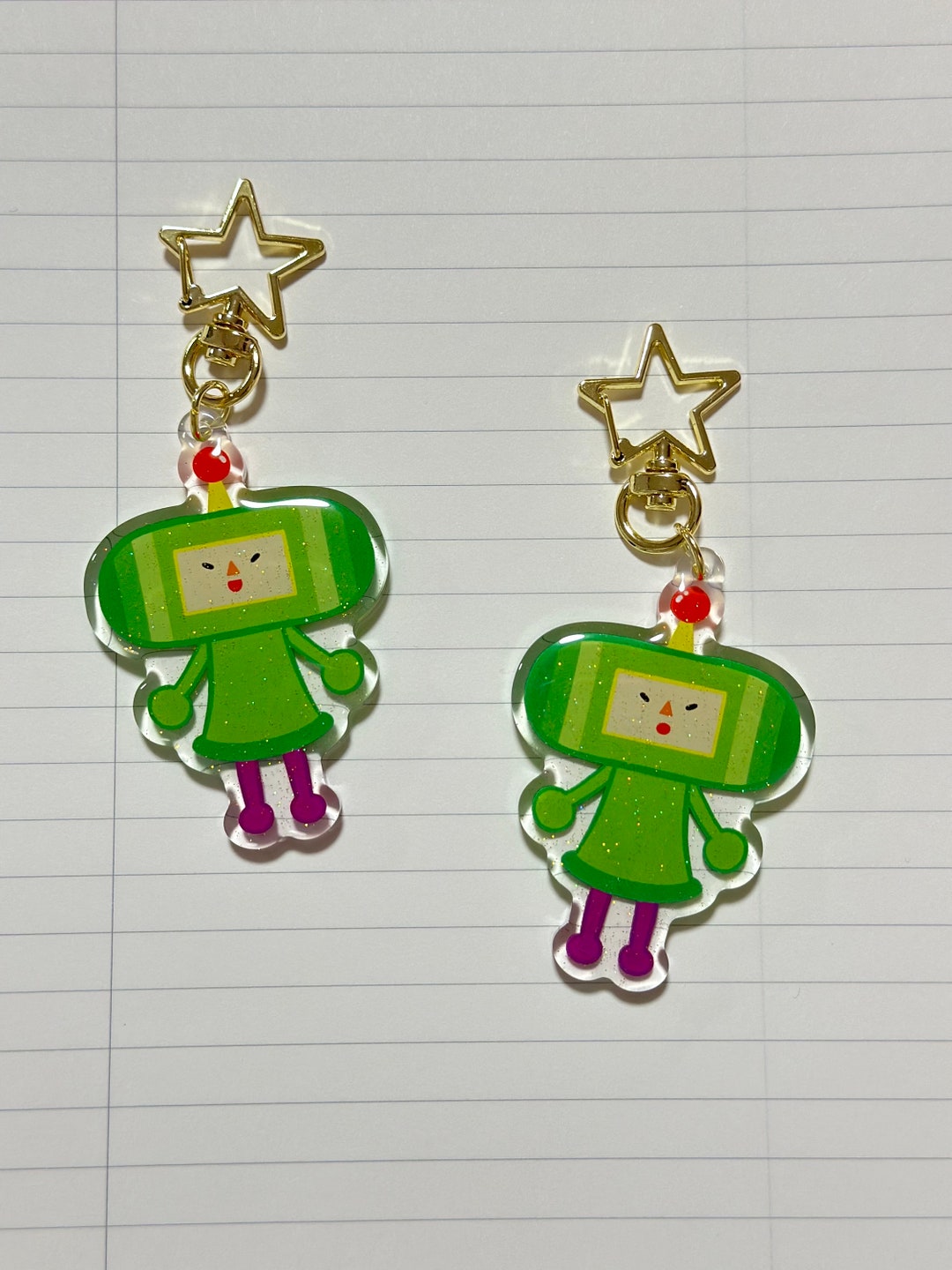 Prince Glitter Keychain - Etsy