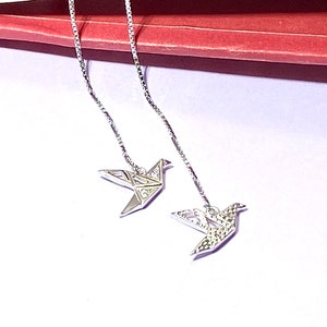 Be Free | 925 Sterling Silver Bird Earrings