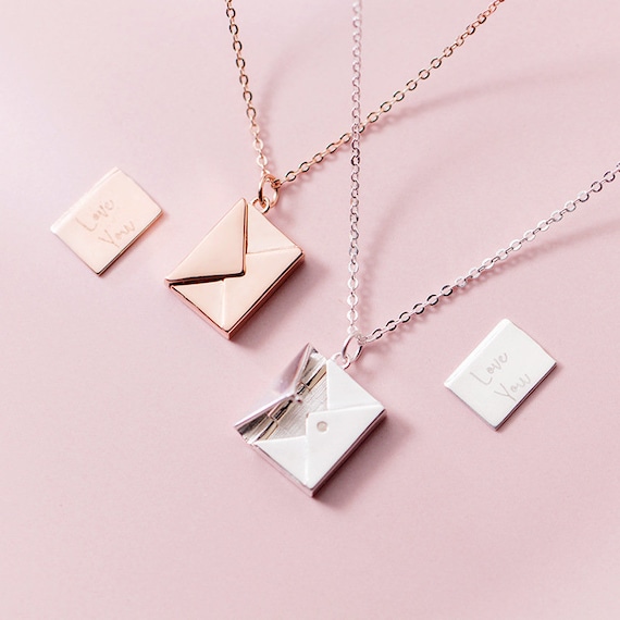 Love Letter Necklace | Fast Delivery Crafted by Silvery