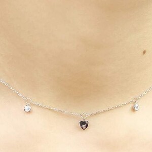 925 Sterling Silver Choker | 925 Sterling Silver Necklace | Silver Chain Necklace | Everyday Necklace | Chain Choker