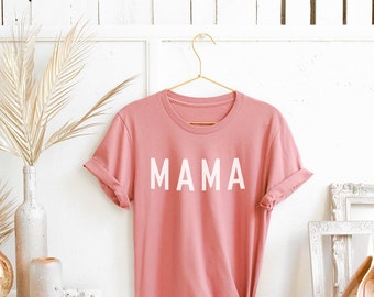 MAMA Tshirt | New Mom Shirt | MAMA Colorful Tshirt | Gift for New Mom | Baby Shower Gift | Tshirt for Mom