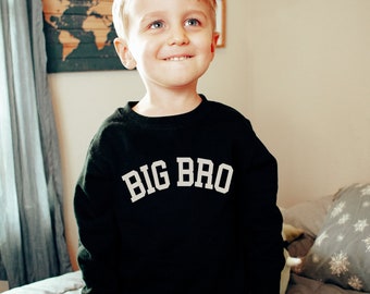 Big Bro Sweatshirt or Bodysuit | Big Brother New Baby Announcement