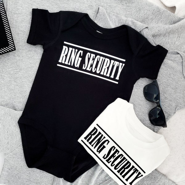 Baby Ring Security Bodysuit | Official Ring Security Short Sleeve Bodysuit