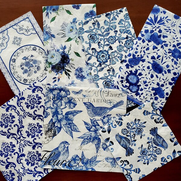 Napkins for Decoupage Etsy