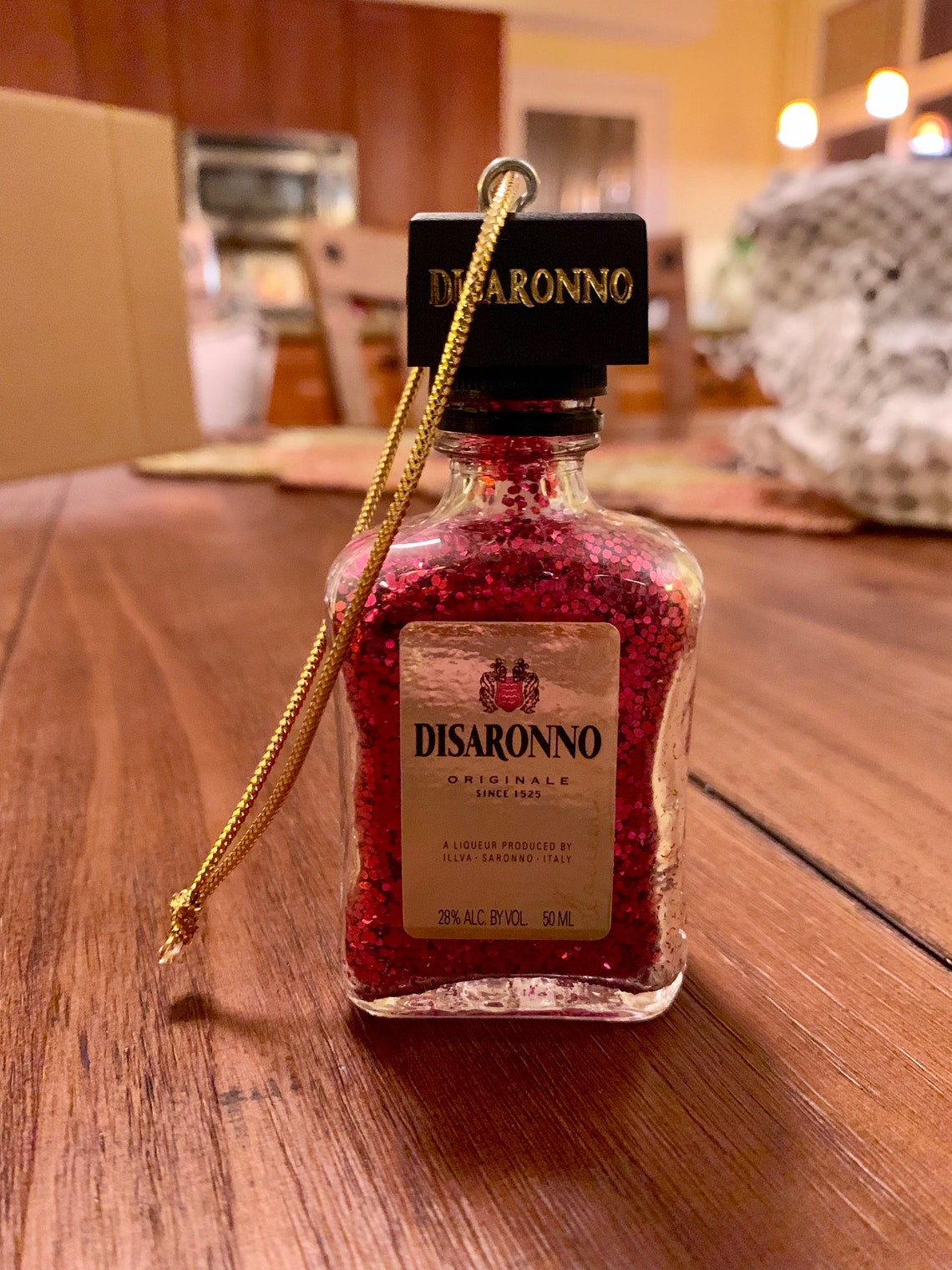 Mini Liquor Bottle Xmas Tree Ornaments Etsy