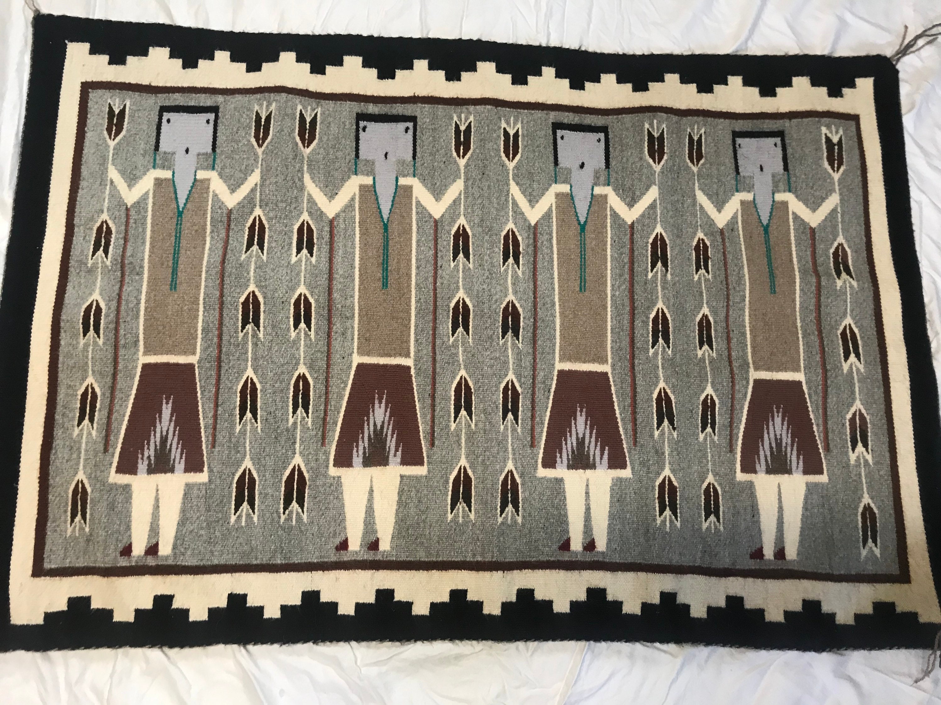Navajo Rug Yeibichai Weave Etsy