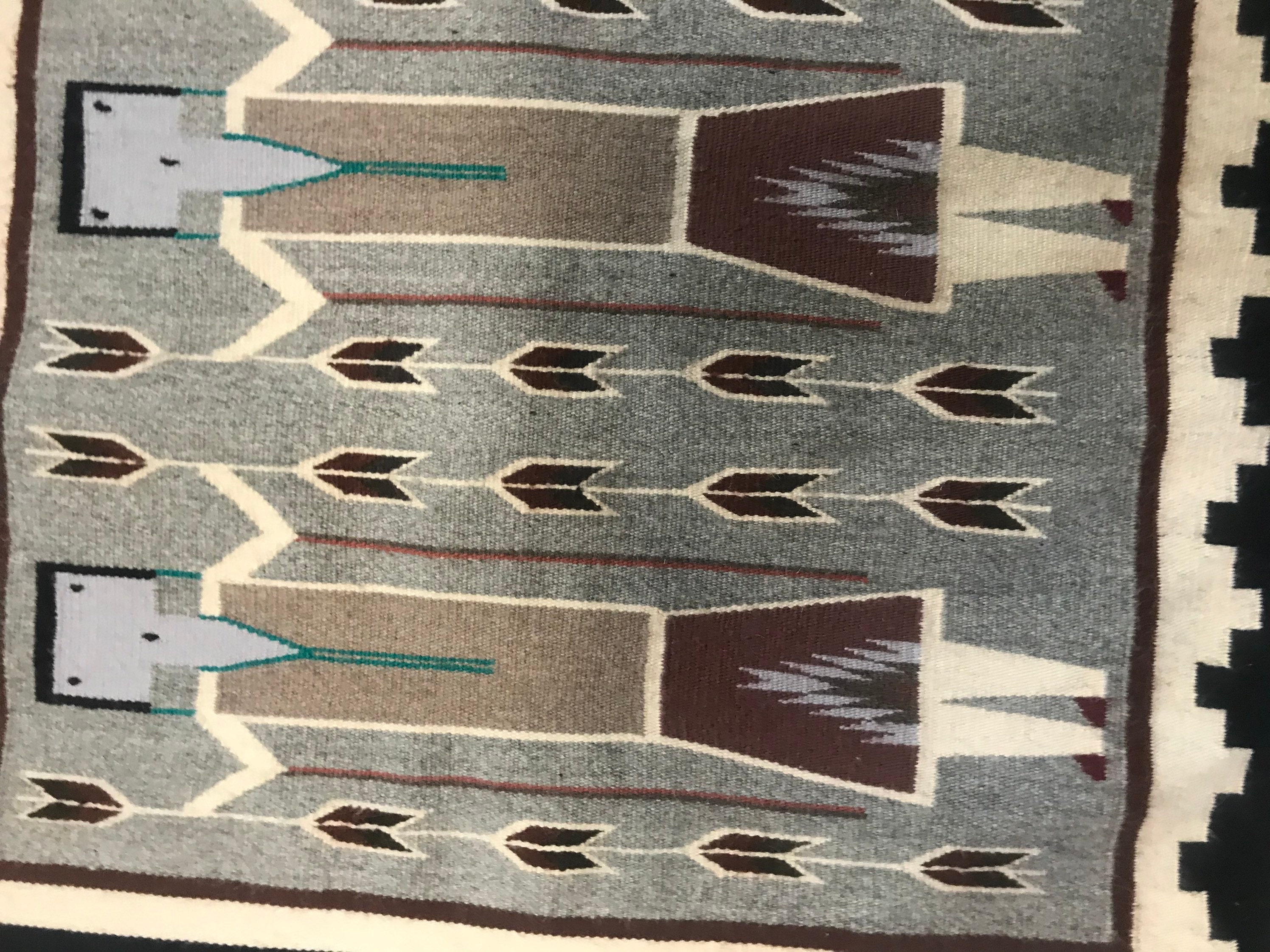 Navajo Rug Yeibichai Weave Etsy