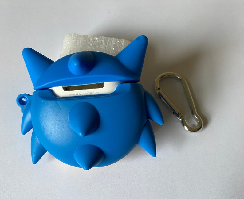 Sonic the Hedgehog Silicone Airpod Case Gotta Go Fast Etsy