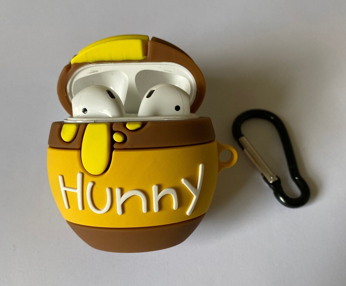 Winnie the Pooh Airpod Case Disney Childrens Cartoon Teddy Etsy Singapore